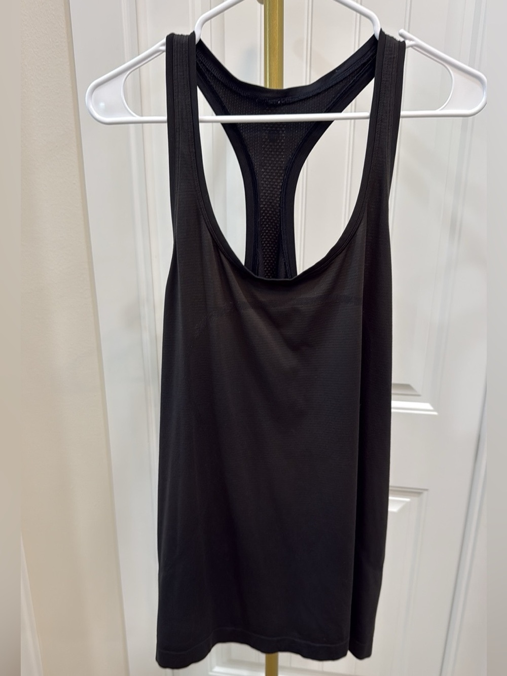 Black Lululemon Swiftly Racerback Women's Tank Top